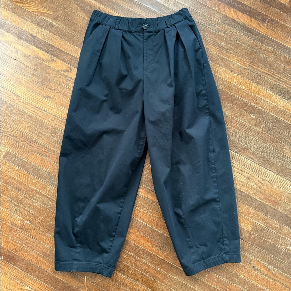 Anthropologie Poplin Barrel Pants - Picture 4 of 8